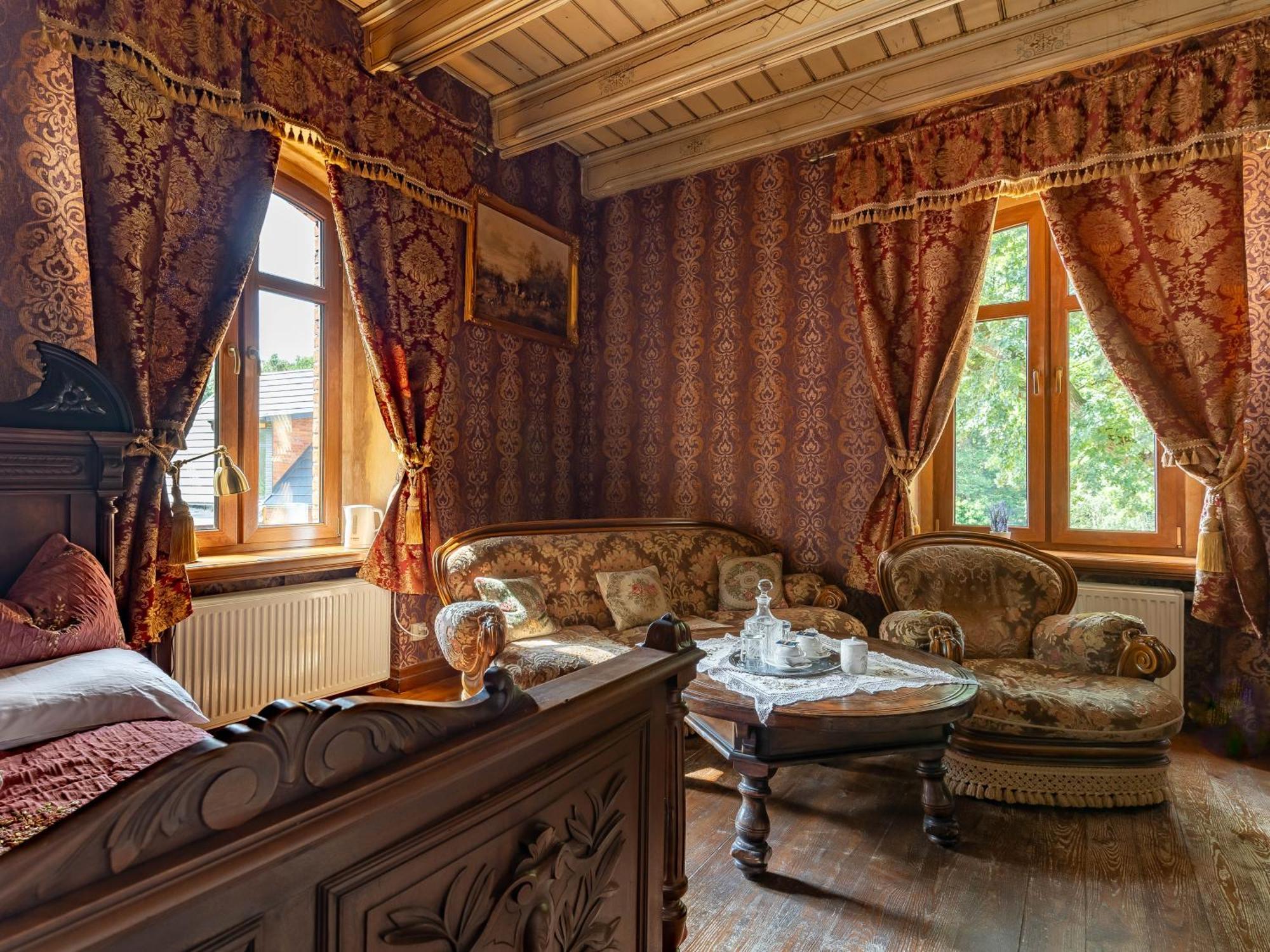 Dwor Mysinek Apartment Grabowiec  Bagian luar foto
